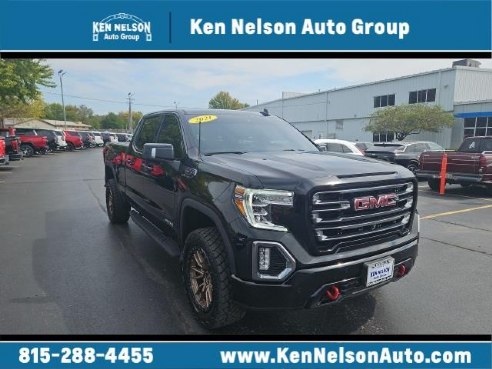 2021 GMC Sierra 1500 AT4 Black, Dixon, IL