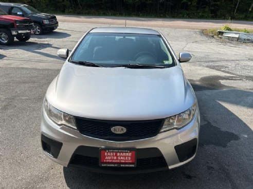 2010 Kia Forte Koup EX 2dr Coupe 4A Silver, East Barre, VT