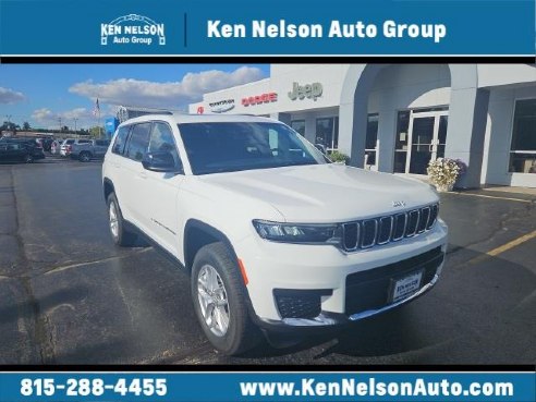 2025 Jeep Grand Cherokee L Laredo White, Dixon, IL