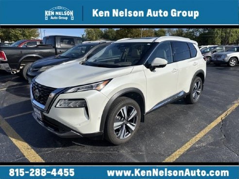 2022 Nissan Rogue SL White, Dixon, IL