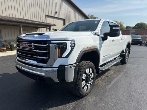 2024 GMC Sierra 3500HD SLE White, Dixon, IL