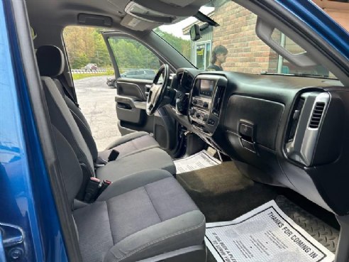 2015 Chevrolet Silverado 1500 LT Z71 4x4 4dr Crew Cab 5.8 ft. SB Blue, East Barre, VT