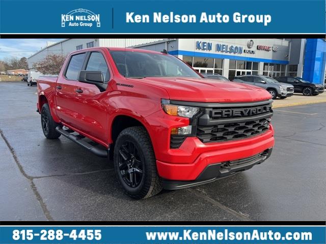 2024 Chevrolet Silverado 1500 Custom Red, Dixon, IL