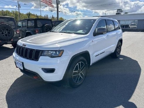 2021 Jeep Grand Cherokee Trailhawk White, Rockland, ME