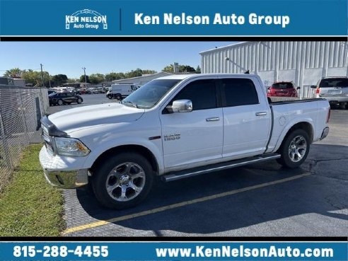 2016 Ram Ram Pickup 1500 Laramie White, Dixon, IL