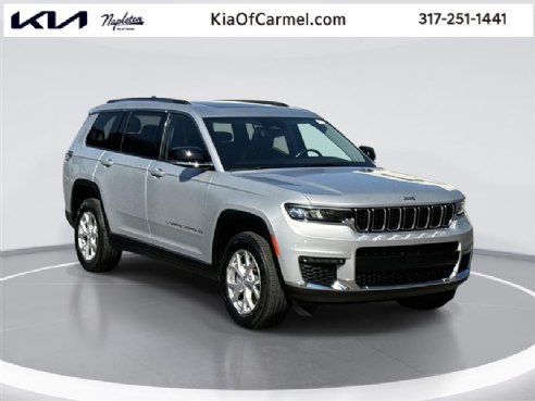 2021 Jeep Grand Cherokee L Limited Silver, Indianapolis, IN