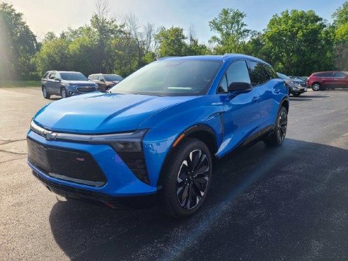 2024 Chevrolet Blazer EV eAWD RS Riptide Blue Metallic, Kiel, WI