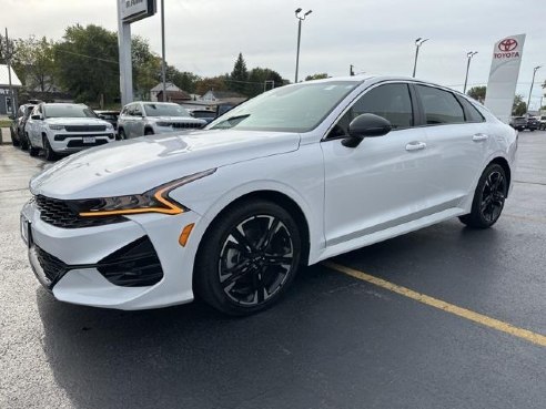 2022 Kia K5 GT-Line White, Dixon, IL