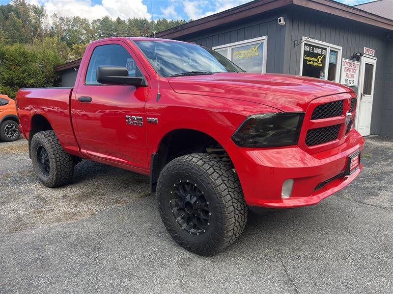 2014 Ram Ram Pickup 1500 Tradesman 4x4 2dr Regular Cab 6.3 ft. SB Pickup Red, East Barre, VT