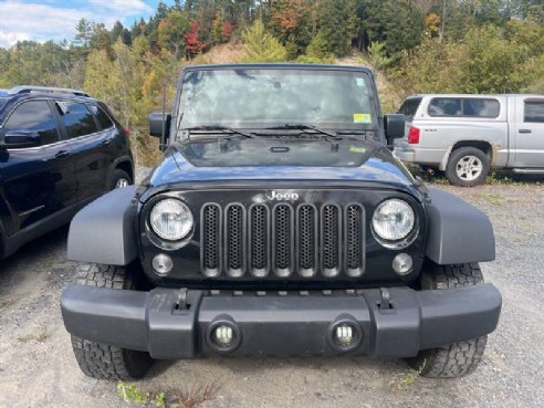 2017 Jeep Wrangler Sport 4x4 4dr SUV Black, East Barre, VT