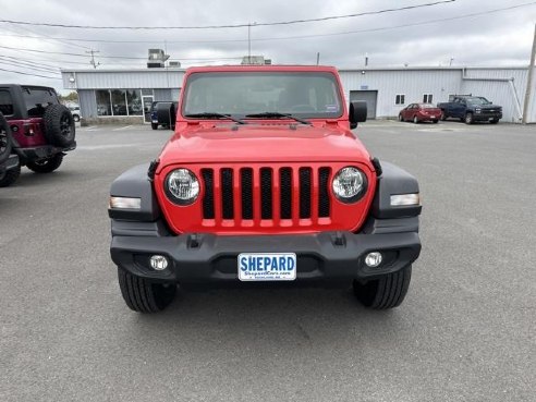 2021 Jeep Wrangler Unlimited Sport S Red, Rockland, ME