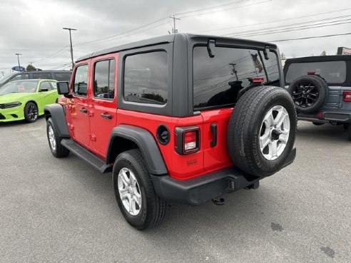 2021 Jeep Wrangler Unlimited Sport S Red, Rockland, ME