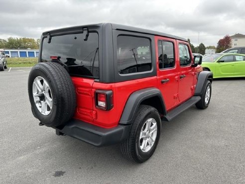 2021 Jeep Wrangler Unlimited Sport S Red, Rockland, ME