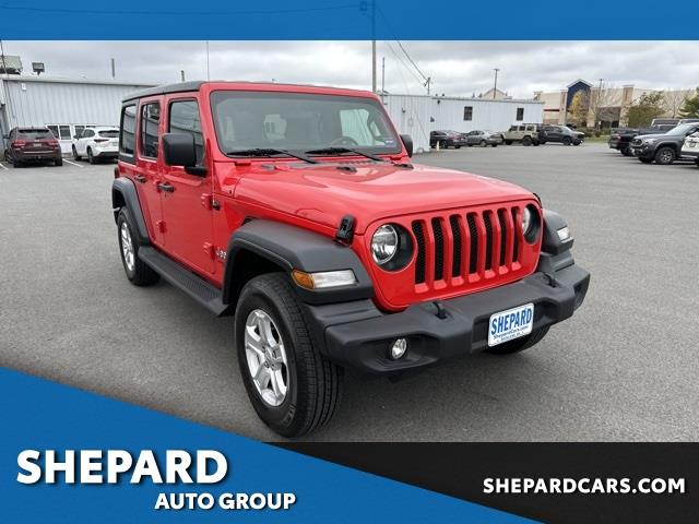 2021 Jeep Wrangler Unlimited Sport S Red, Rockland, ME