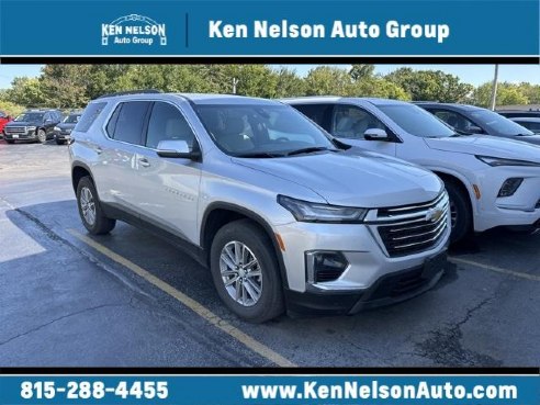 2022 Chevrolet Traverse LT Silver, Dixon, IL