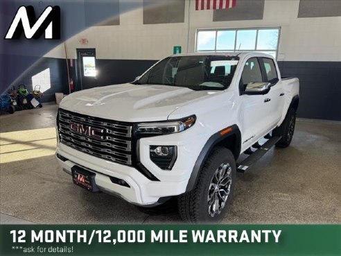 2023 GMC Canyon Denali White, Plymouth, WI