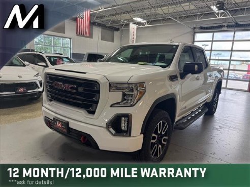 2021 GMC Sierra 1500 AT4 White, Plymouth, WI